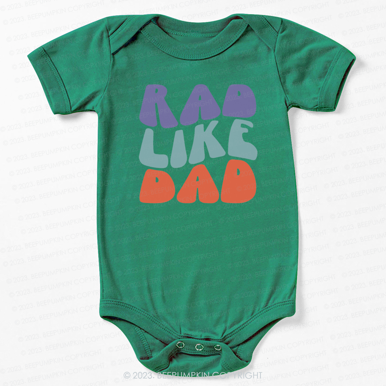 Rad Like Dad Love My Dad Bodysuit For Baby