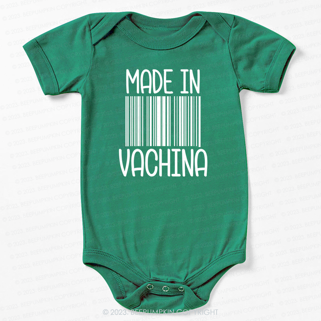 Funny Made In Vachina Bodysuit For Baby