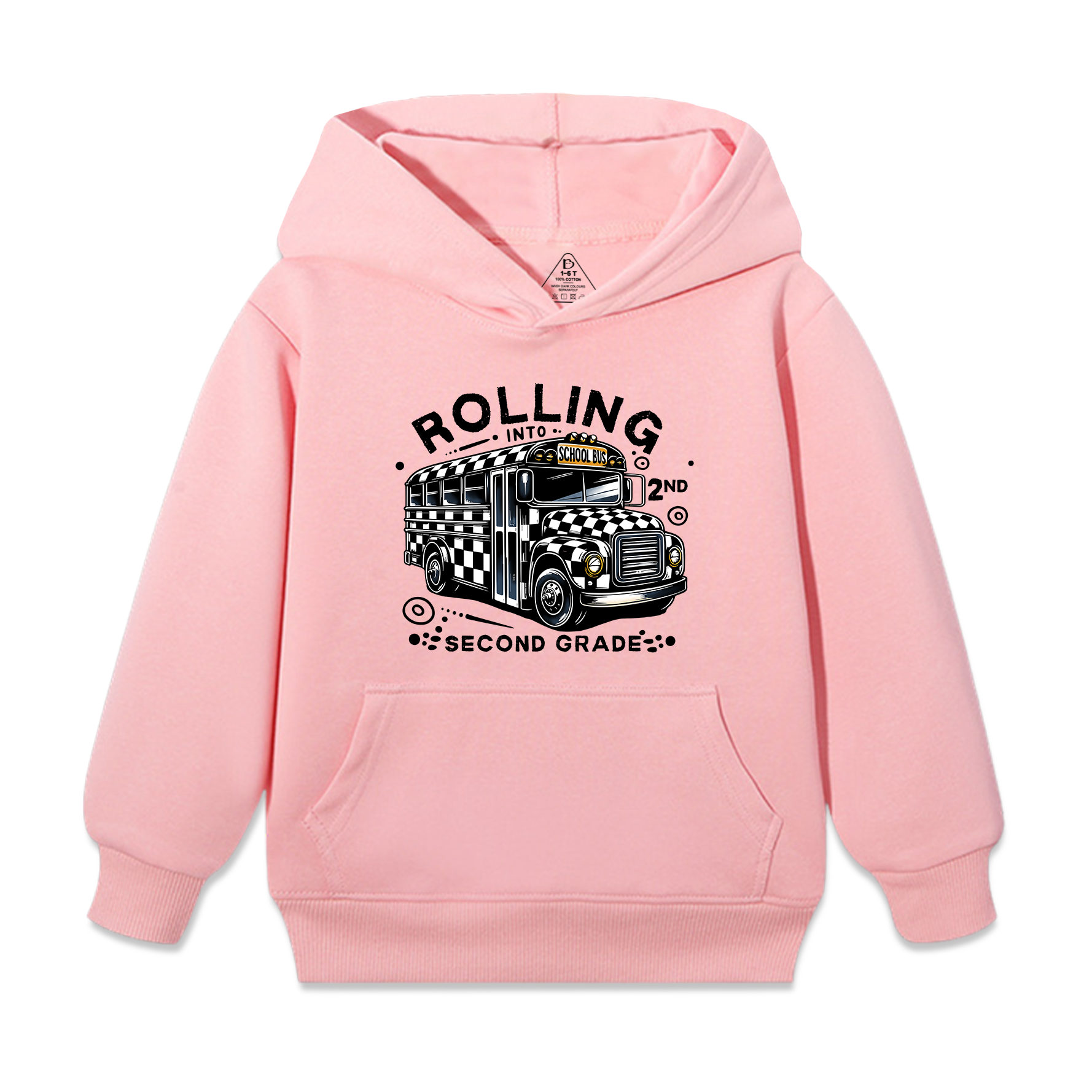 Personalized Boys First Day Of School Kid's Hoodies Beepumpkin