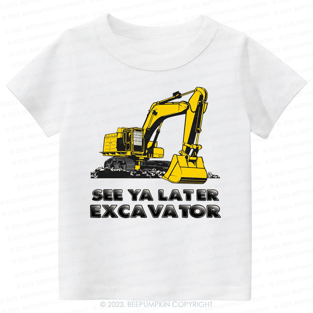 See Ya Later Excavator -Toddler Tees