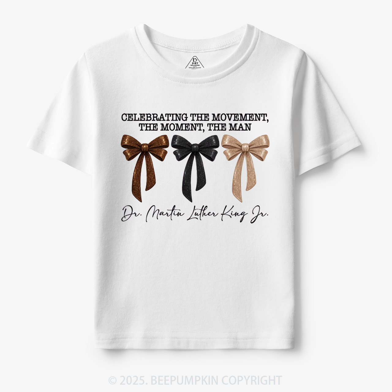 Golden Dream Bows Toddler&Kid's Tees Beepumpkin