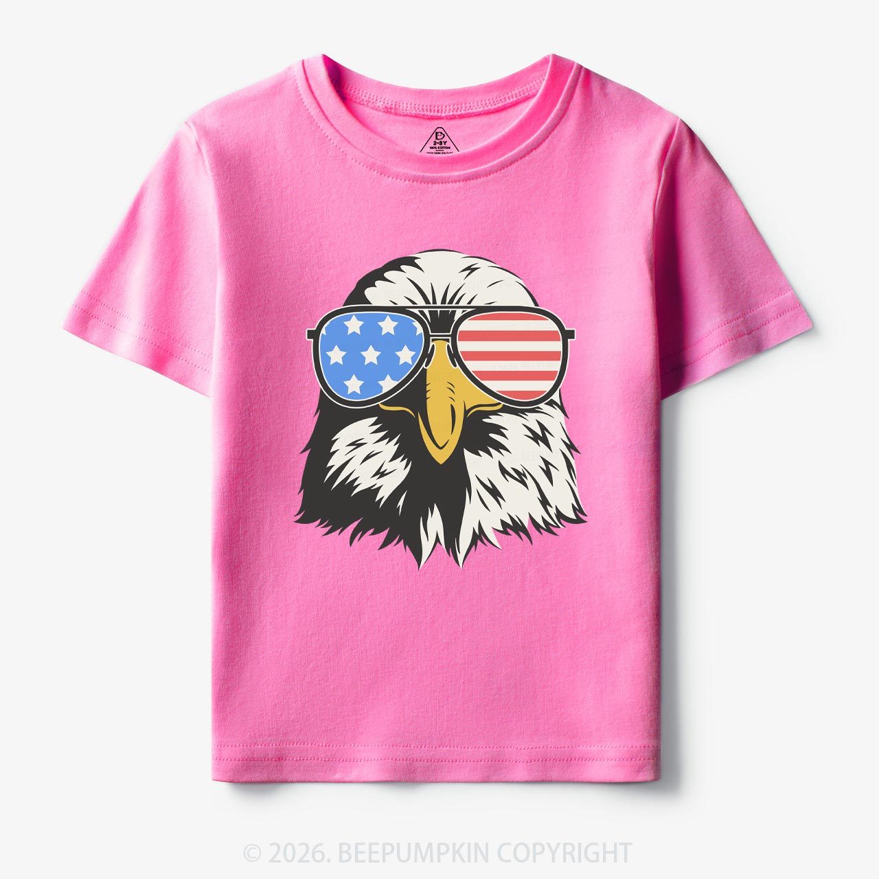 Patriotic 4th Of July Eagle Toddler Tees