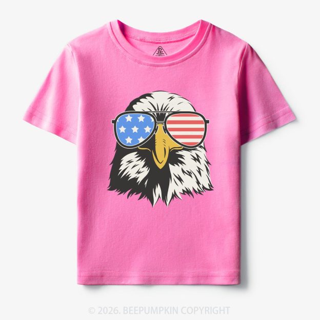 Patriotic 4th Of July Eagle Toddler Tees