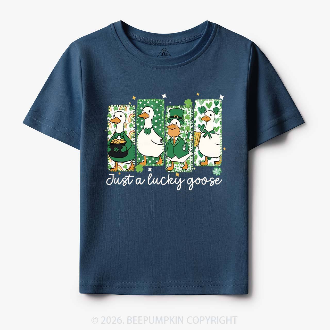 Holiday Goose St Patrick's Day Toddler&Kid's Tees Beepumpkin 7
