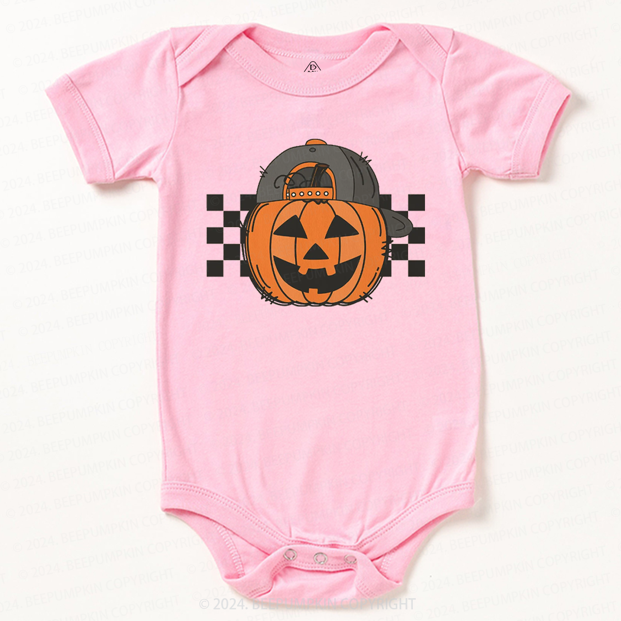 Pumpkin Dude Halloween Baby Bodysuits 