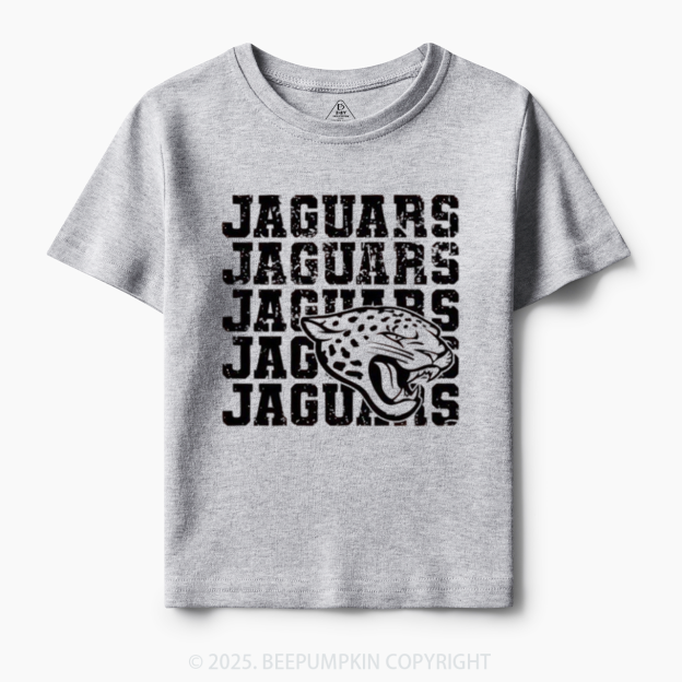 Personalized Jaguars Mascot Toddler&Kid's Tees Beepumpkin