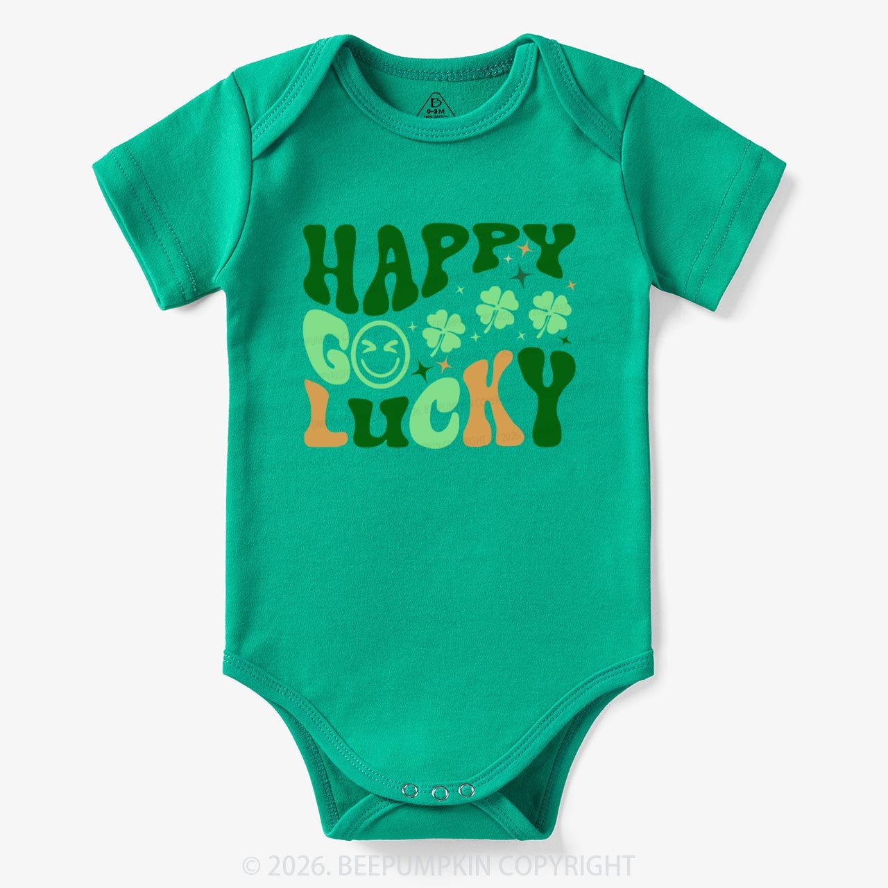 Happy Go Lucky Retro Bodysuit