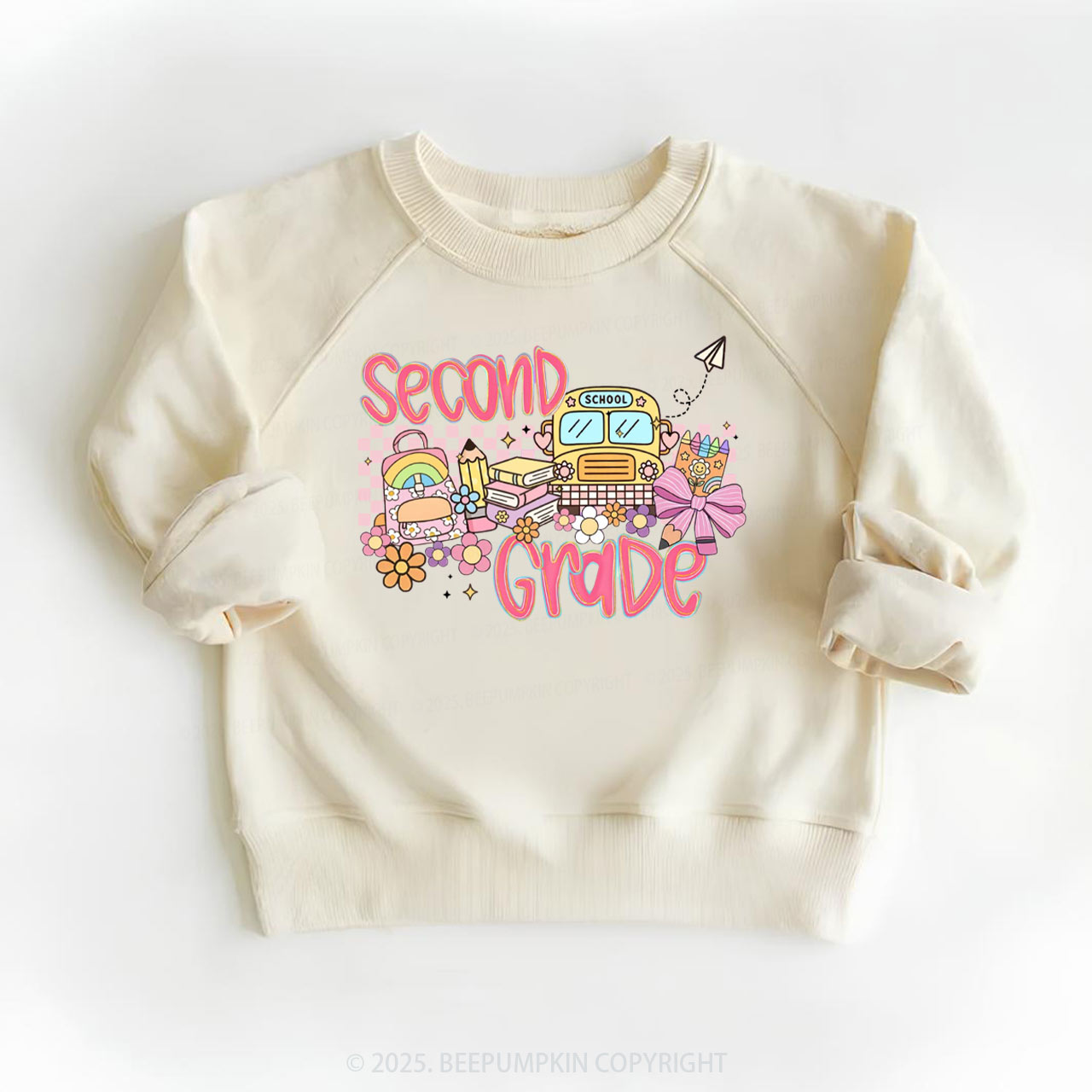 Personalized Happy School Journey Kid's Sweatshirt