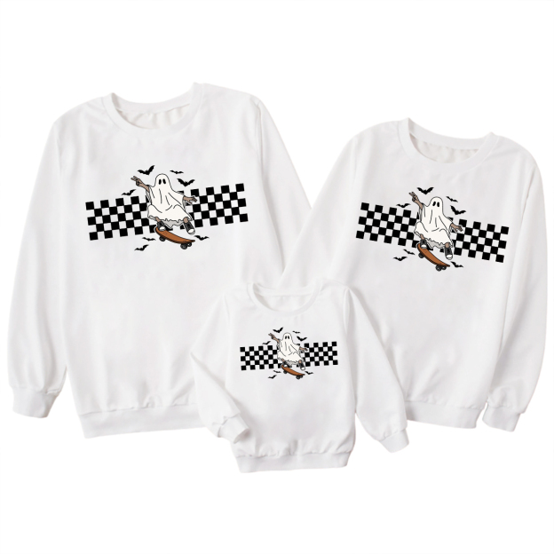 Cute Ghost Halloween Party Sweatshirts