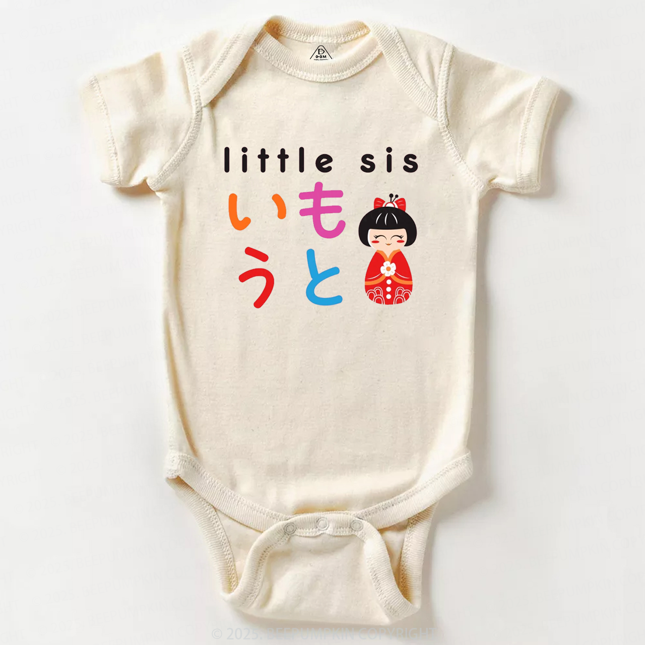 Little Sis Kawaii Bodysuit Beepumpkin