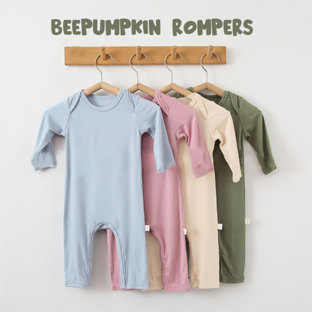 4 Colors Newborn Baby Modal Rompers