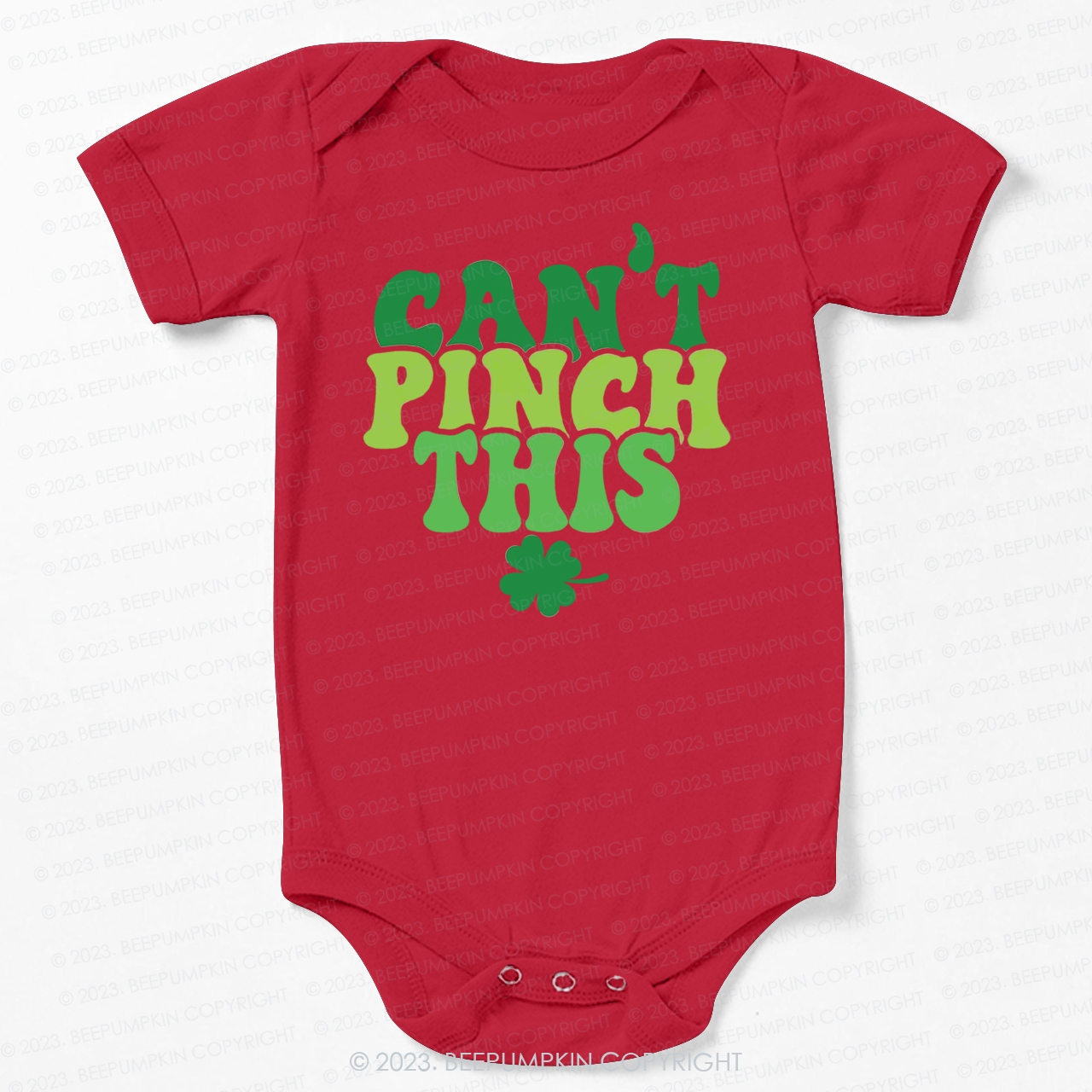 Can't Pinch This St.Patricks Day Bodysuit For Baby