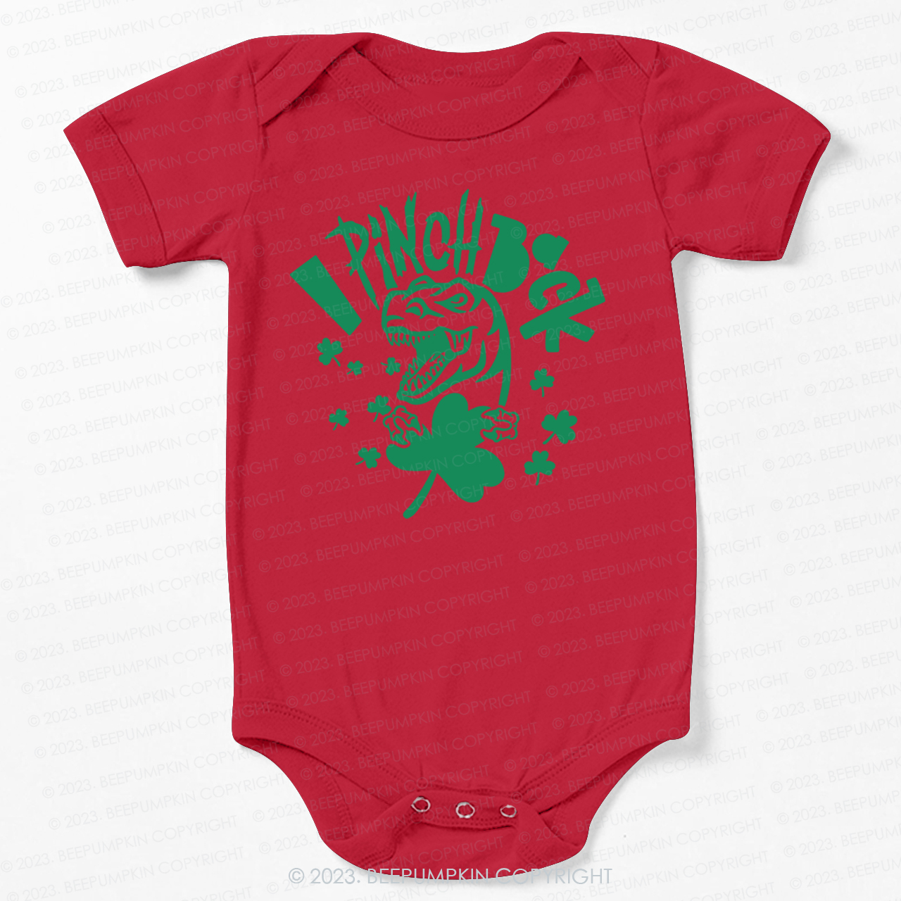 I Pinch Back St.Patricks Day Bodysuit For Baby