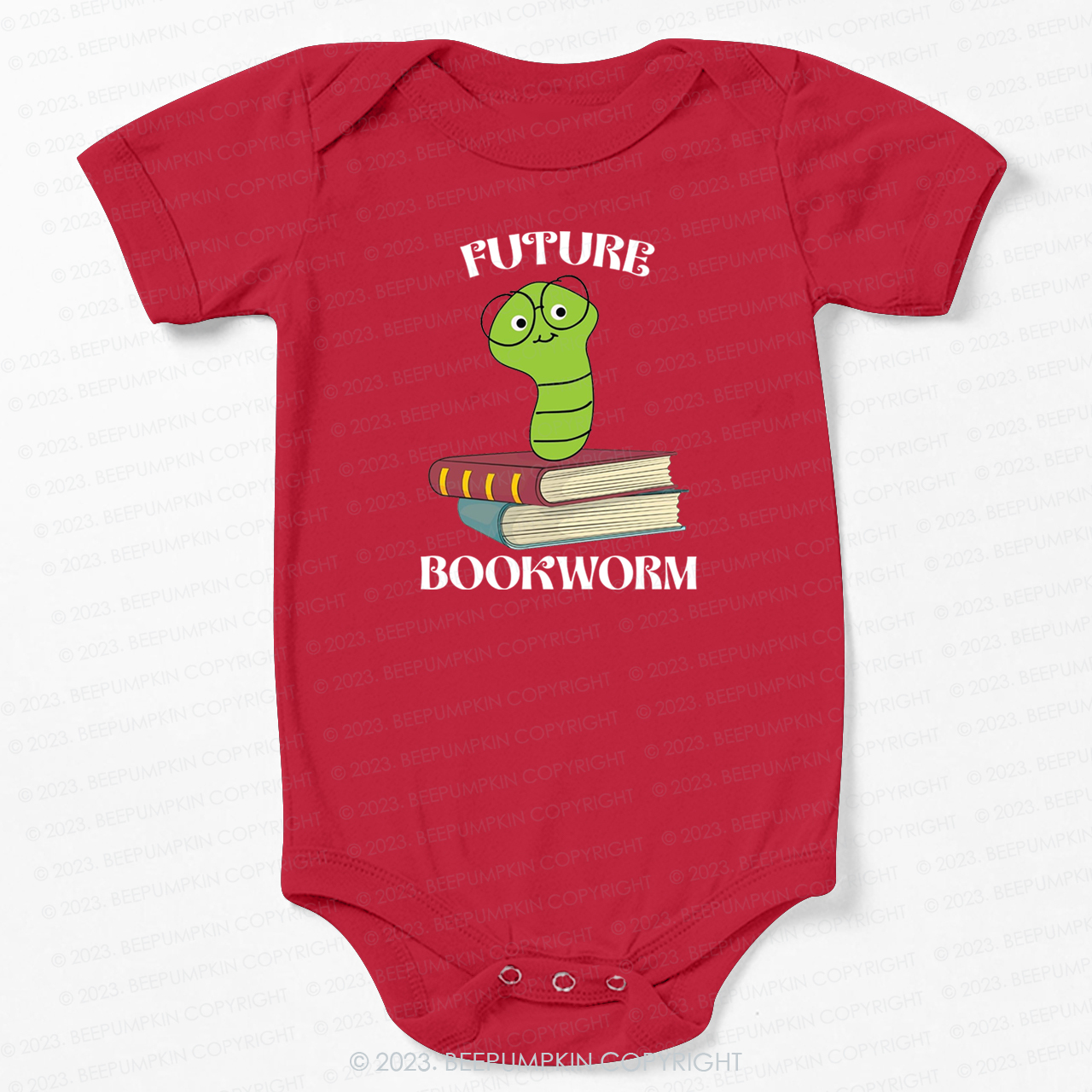 Future Bookworm Librarian Bodysuit For Baby