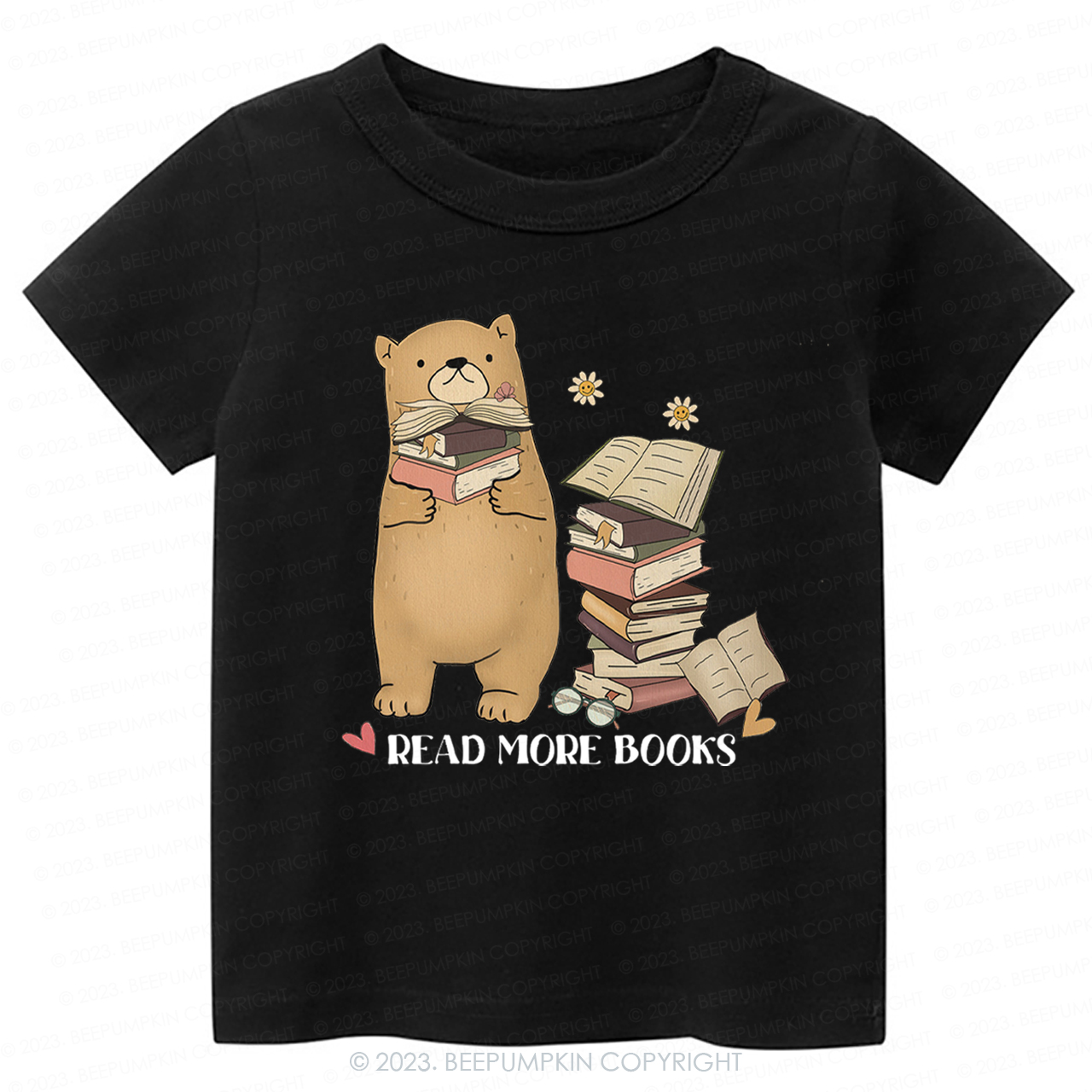 Book Lover Teddy Bear Retro Kids Shirt
