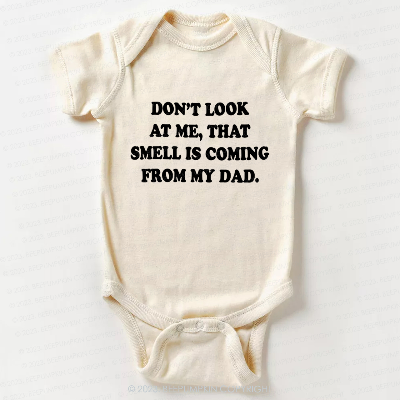 Don't Look At Me Bodysuit For Baby 7