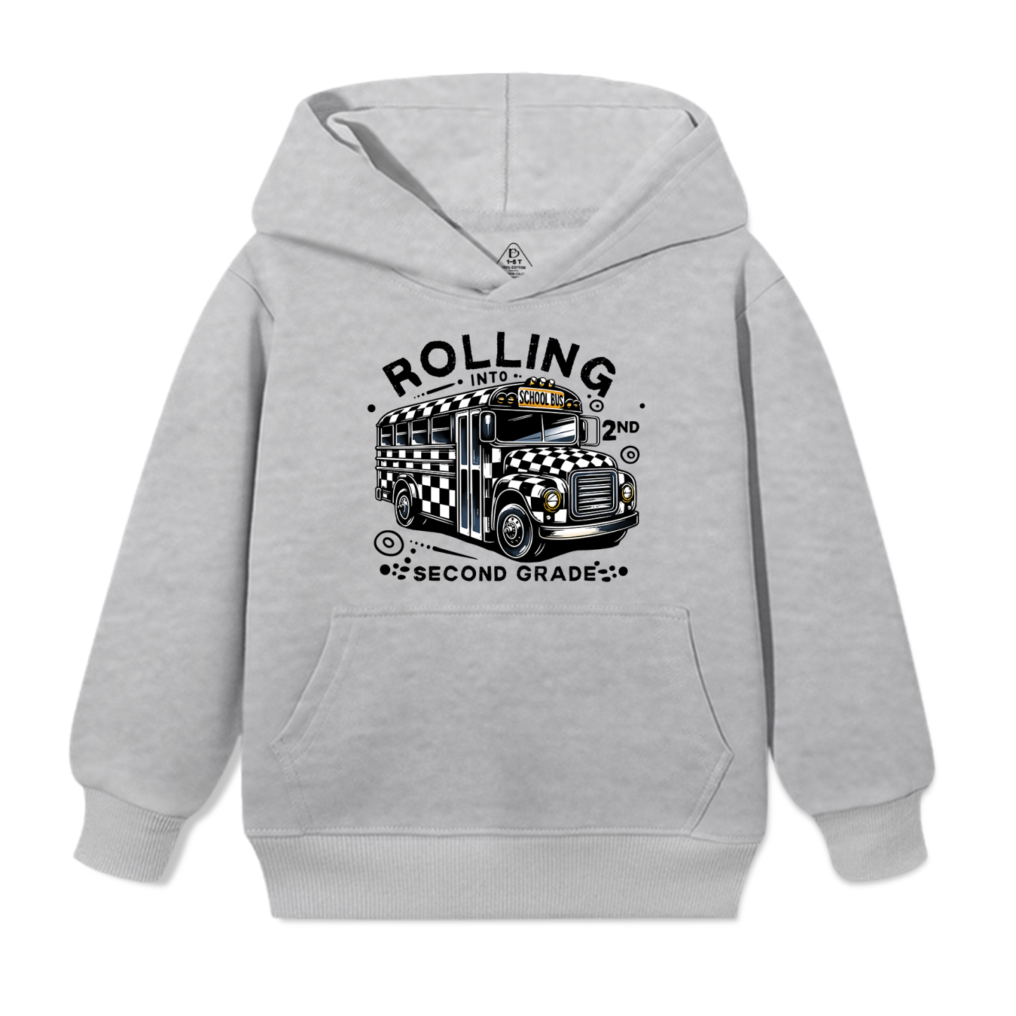 Personalized Boys First Day Of School Kid's Hoodies Beepumpkin