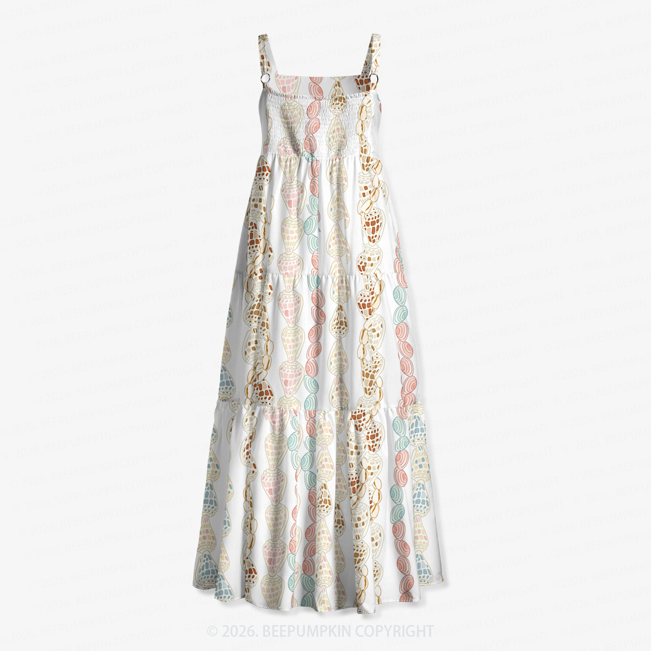 Ocean Shell Serenade Women’s Voile Cami Dress