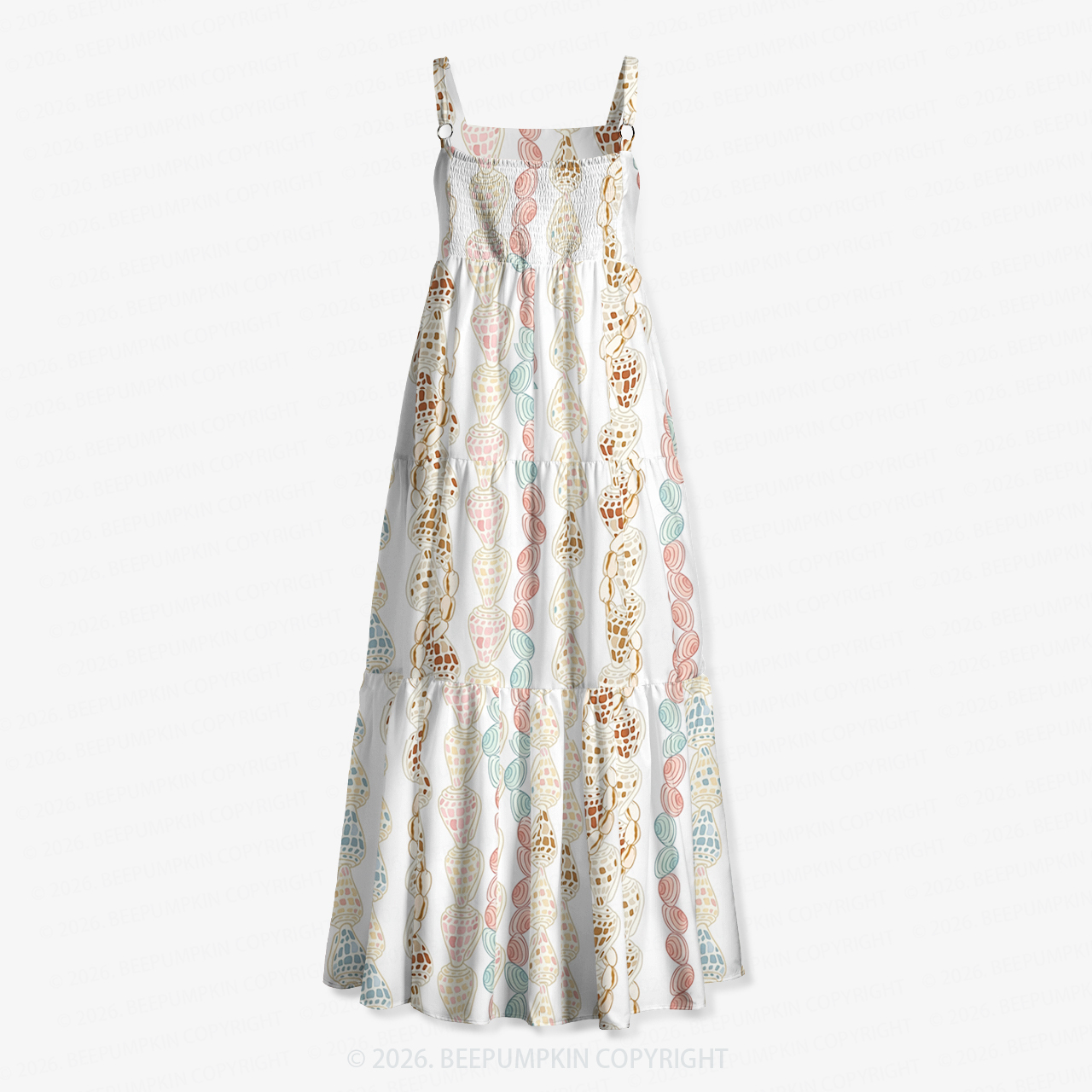 Ocean Shell Serenade Women’s Voile Cami Dress