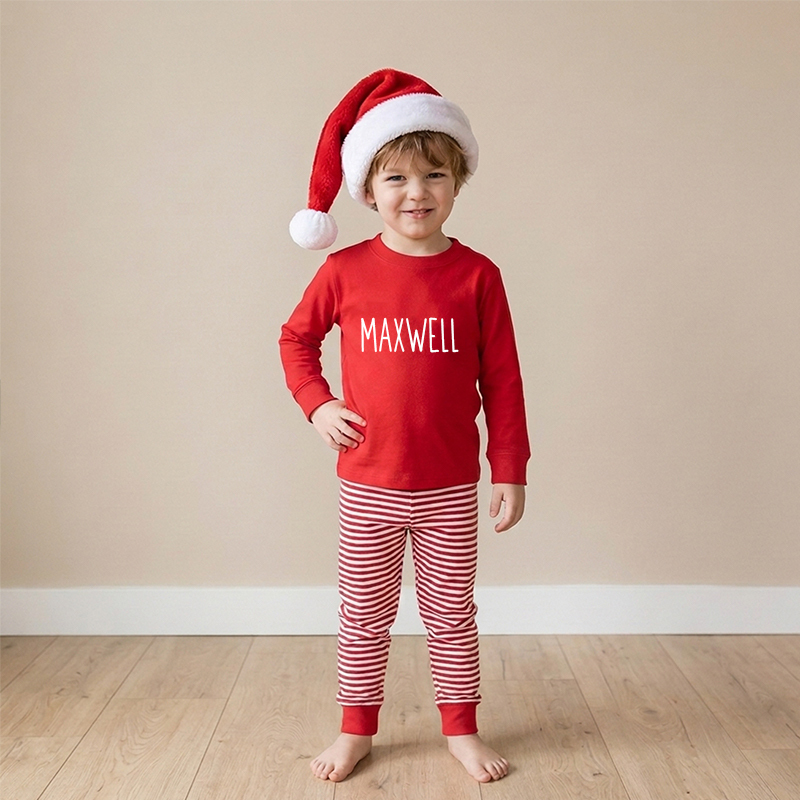 Kids Inspired loungewear Christmas Pajama