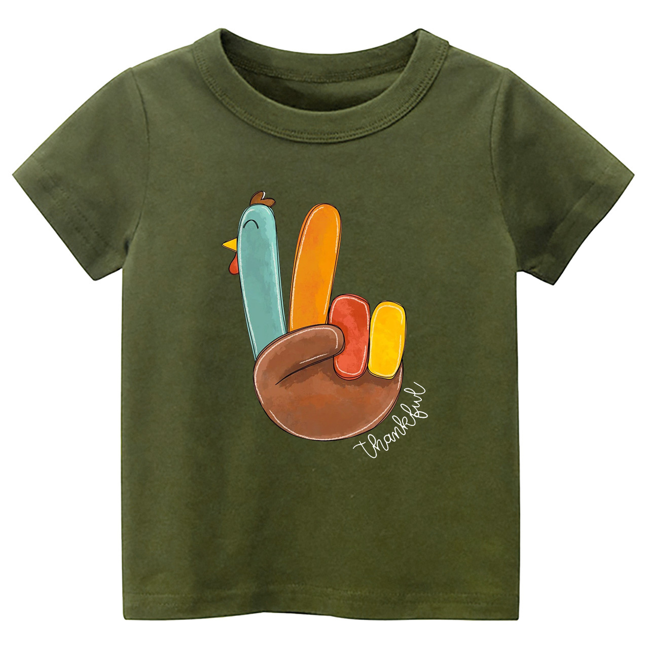 Thanksgiving Little Turkey Kids Tees 
