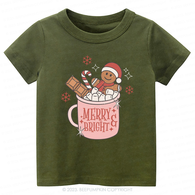 Hot Cocoa and Christmas Movies Tees For Kids Beepumpkin