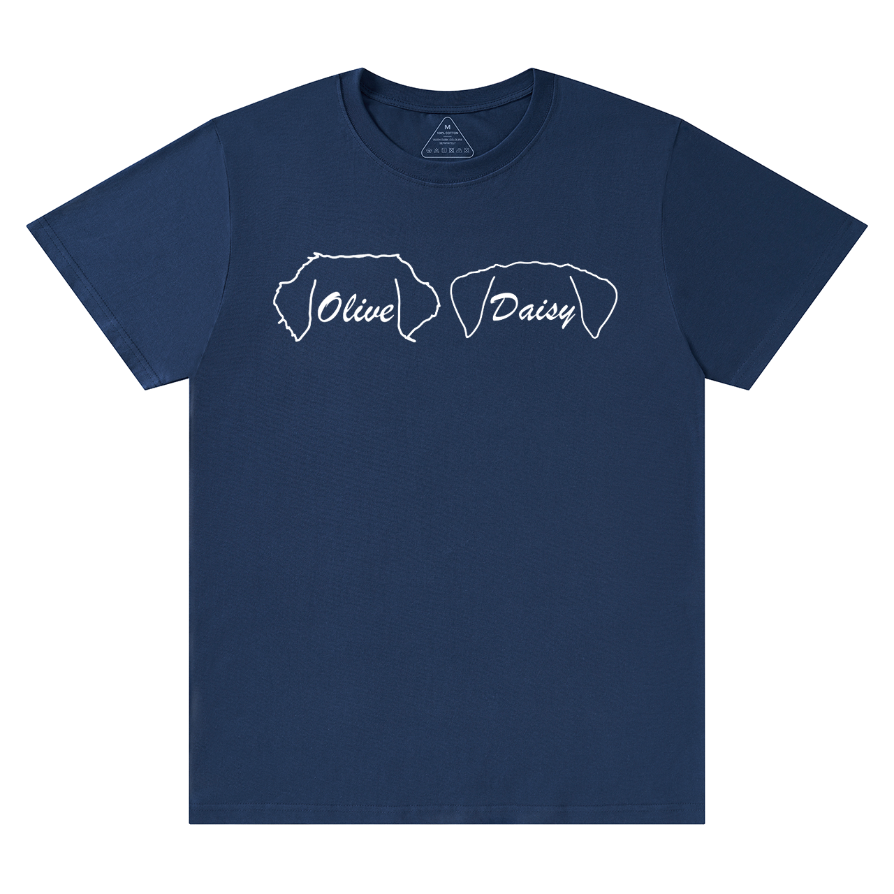 Personalized Dog Ears Mama T-Shirts