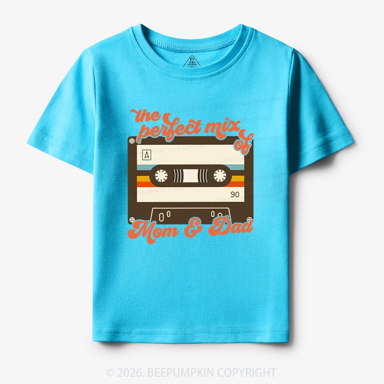 The Perfect Mix of Mom and Dad Toddler&Kid's Tees Beepumpkin