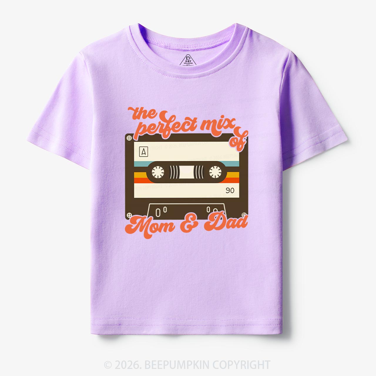 The Perfect Mix of Mom and Dad Toddler&Kid's Tees Beepumpkin