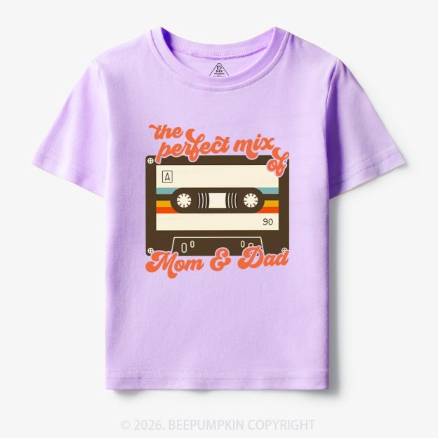 The Perfect Mix of Mom and Dad Toddler&Kid's Tees Beepumpkin