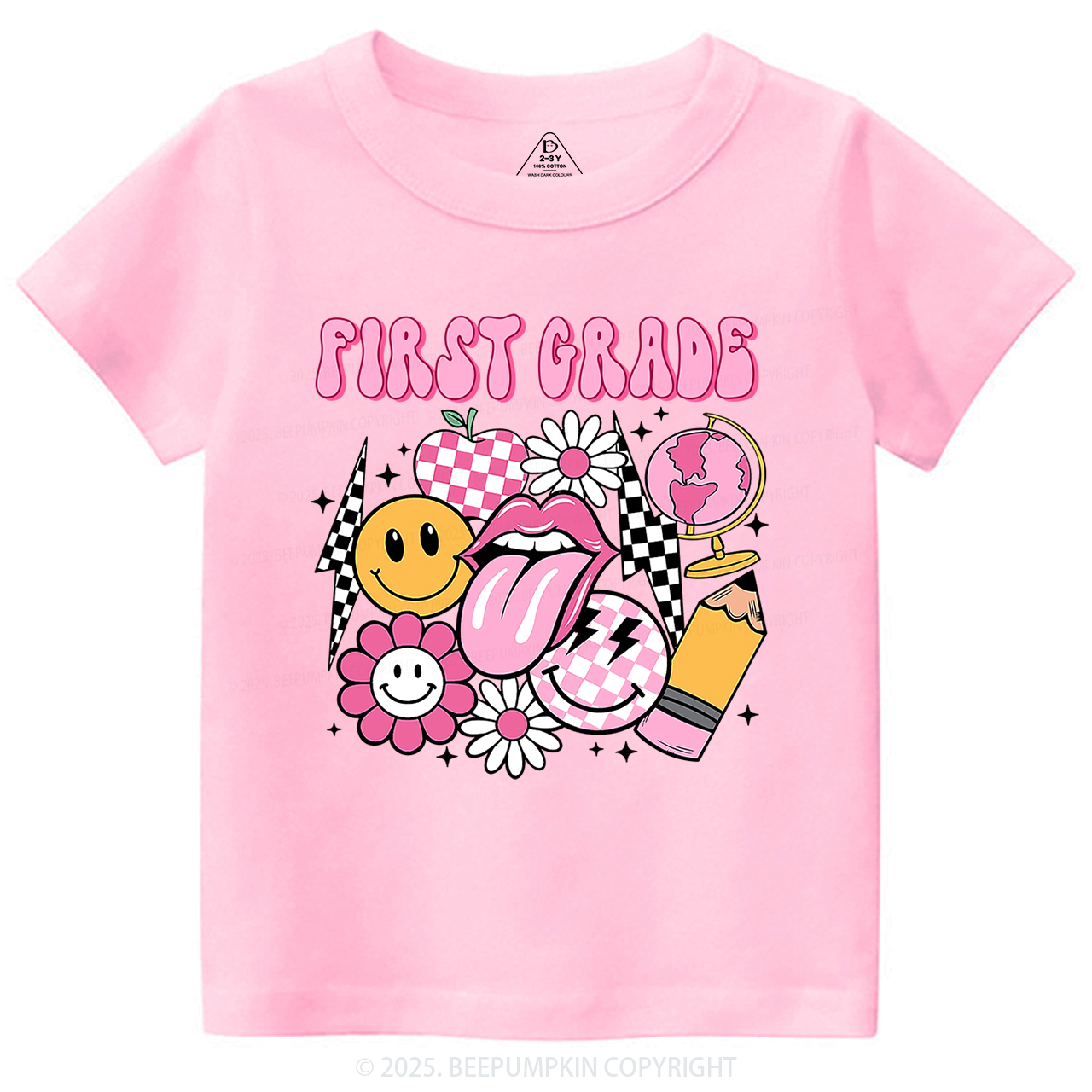 Personalized Hello Grade Toddler&Kids Tees 