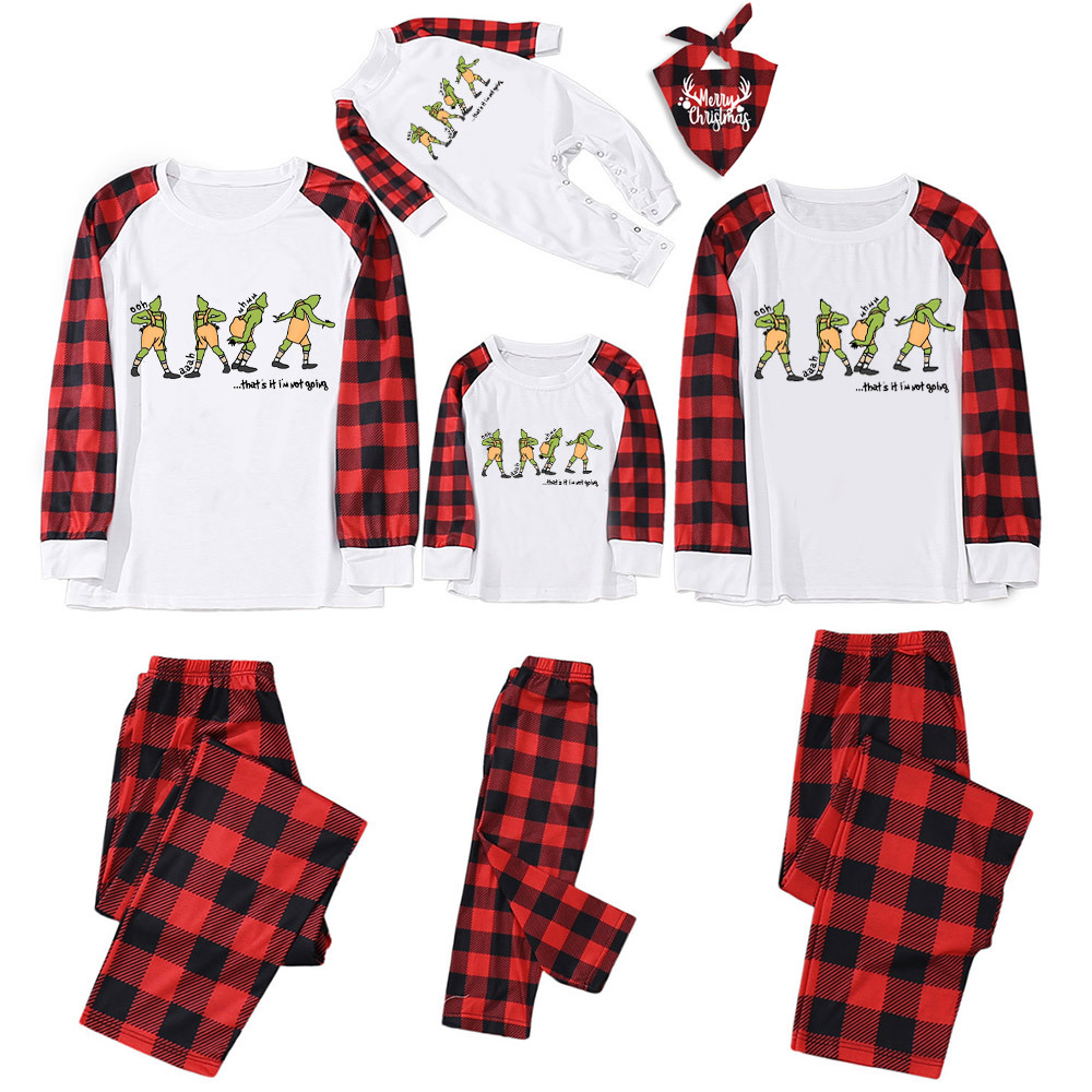 That's It I'm Not Going Christmas Family Pajamas