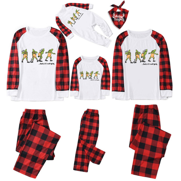 That's It I'm Not Going Christmas Family Pajamas