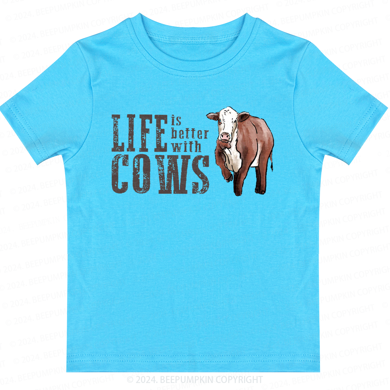 Life is Better with Cows Toddler&Kids Tees