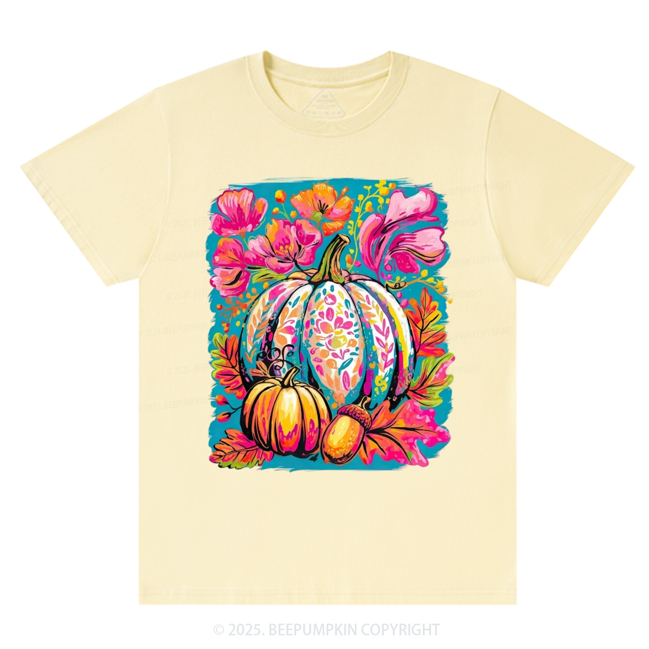Glam Gourd Fall T-Shirts Beepumpkin 