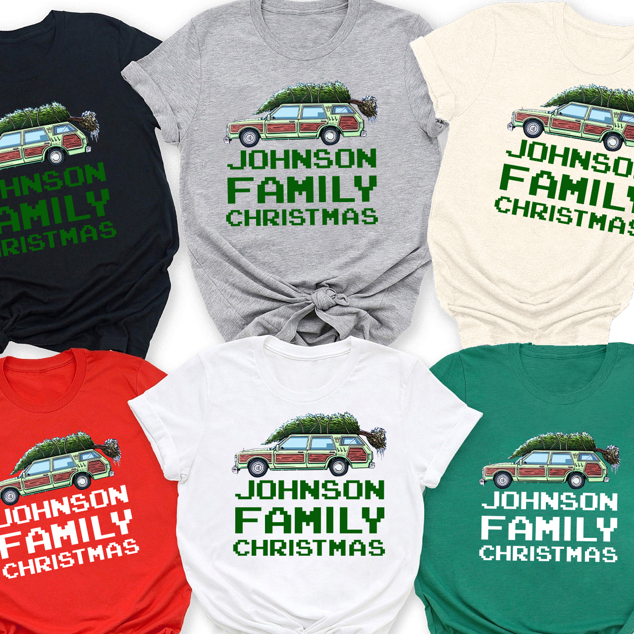 Personalized Christmas Family Matching Shirt