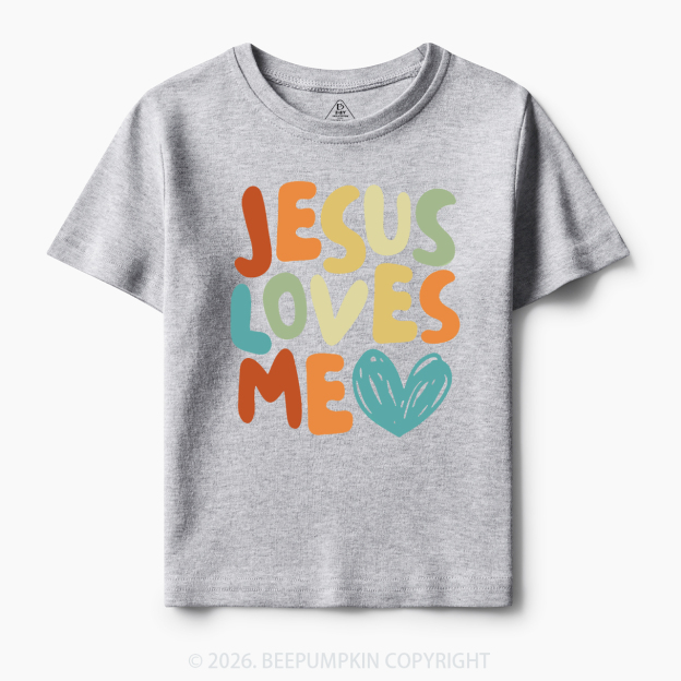Jesus Loves Me Christian Toddler&Kid's Tees