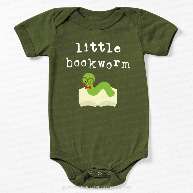 Little Bookworm Book Lovers Bodysuit For Baby