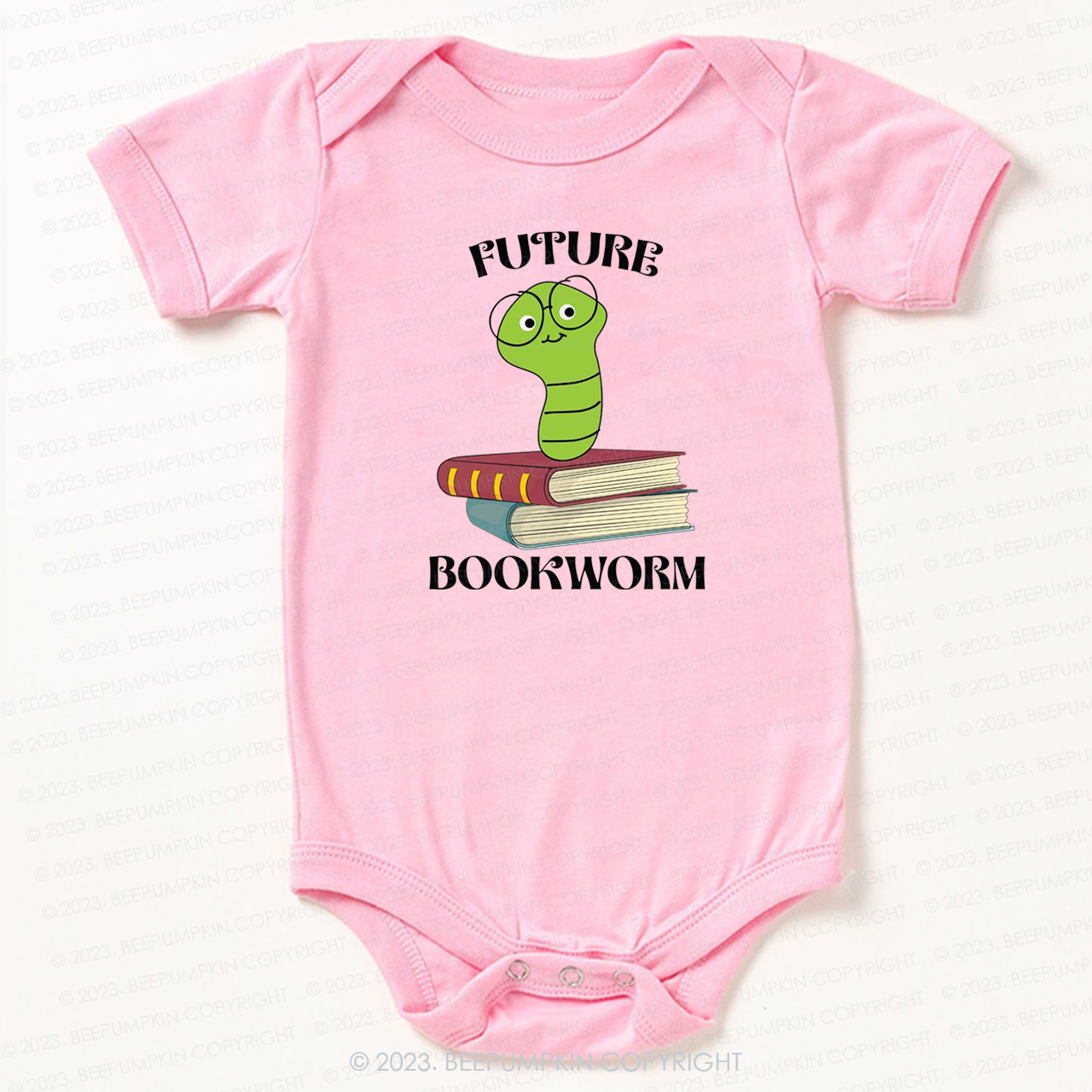 Future Bookworm Librarian Bodysuit For Baby