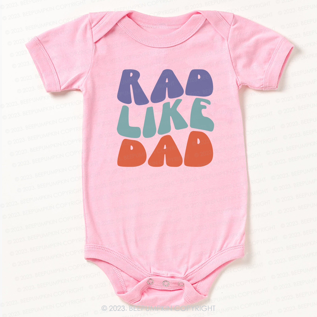 Rad Like Dad Love My Dad Bodysuit For Baby