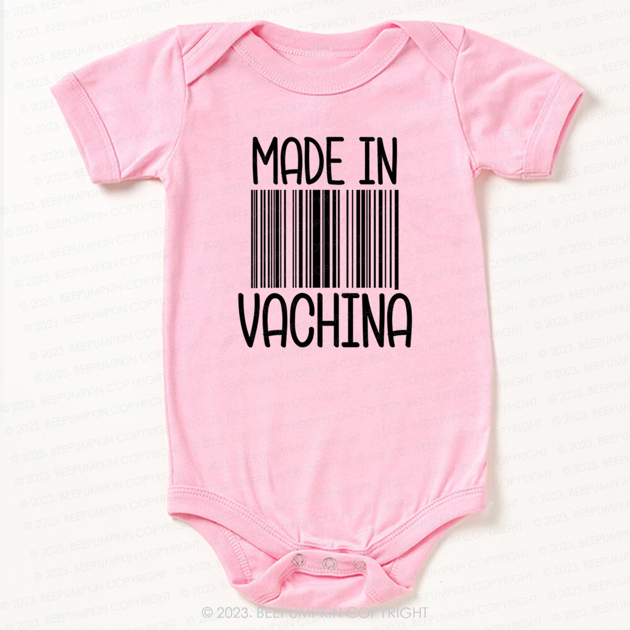 Funny Made In Vachina Bodysuit For Baby