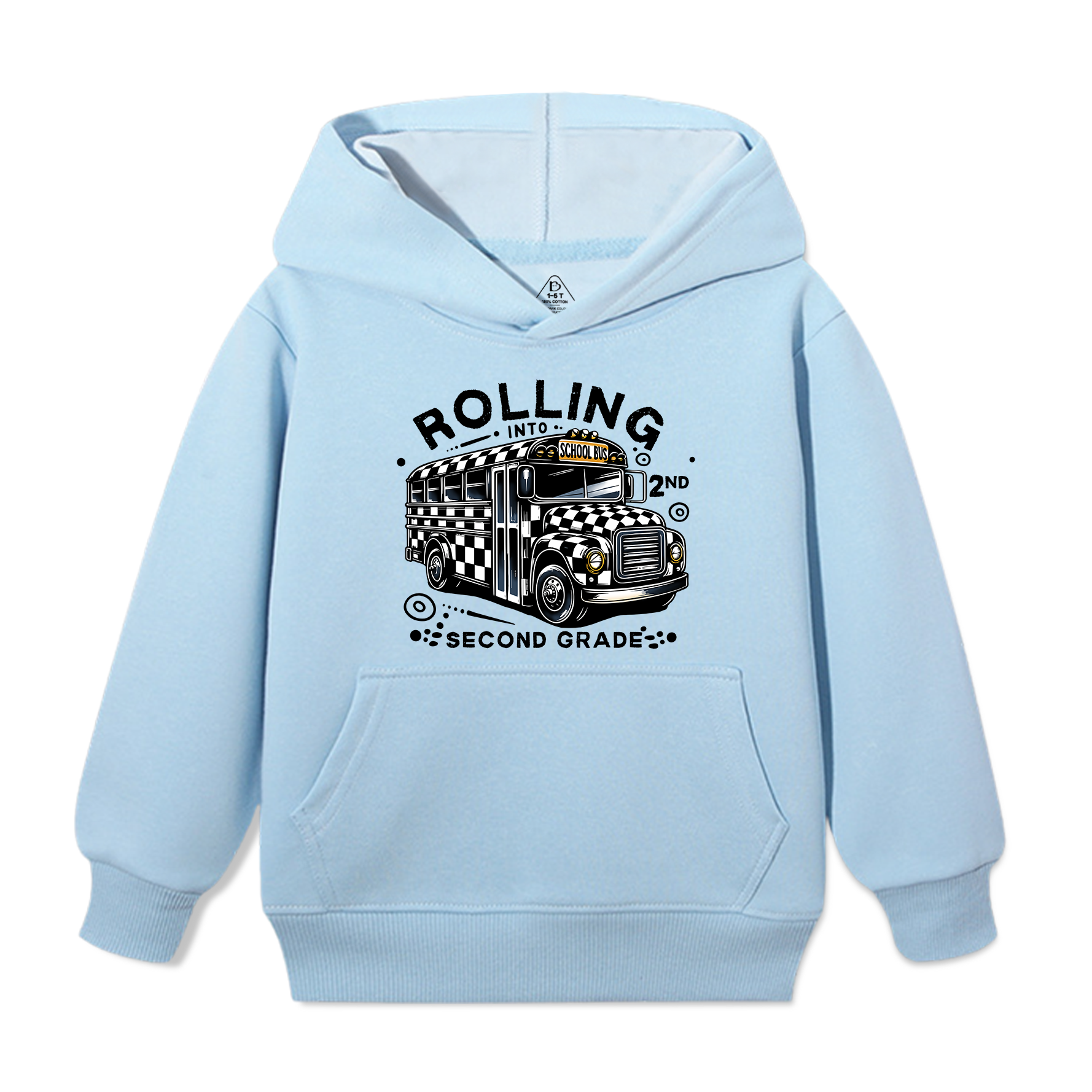 Personalized Boys First Day Of School Kid's Hoodies Beepumpkin