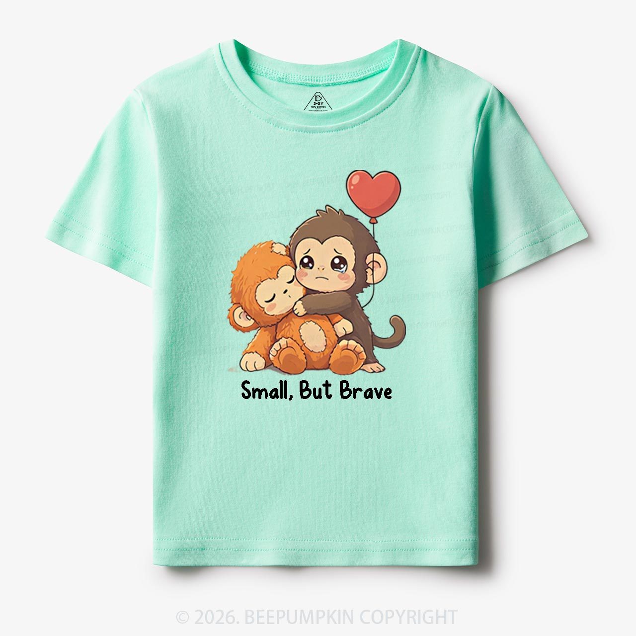 Small But Brave Punch Monkey Toddler&Kid's Tees