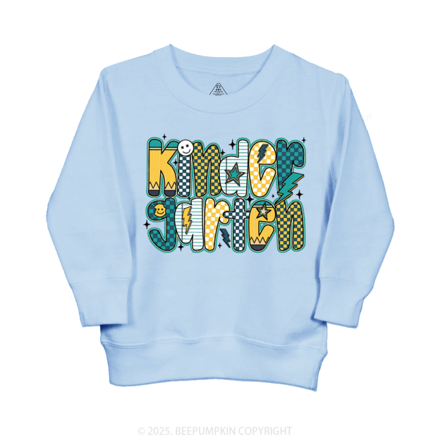 Personalized School Boy Sublimation File Kid's Sweatshirt