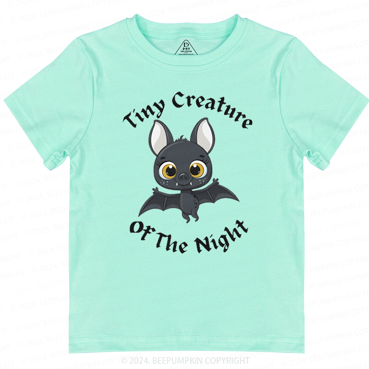 Tiny Creature Of The Night Toddler&Kids Tees 