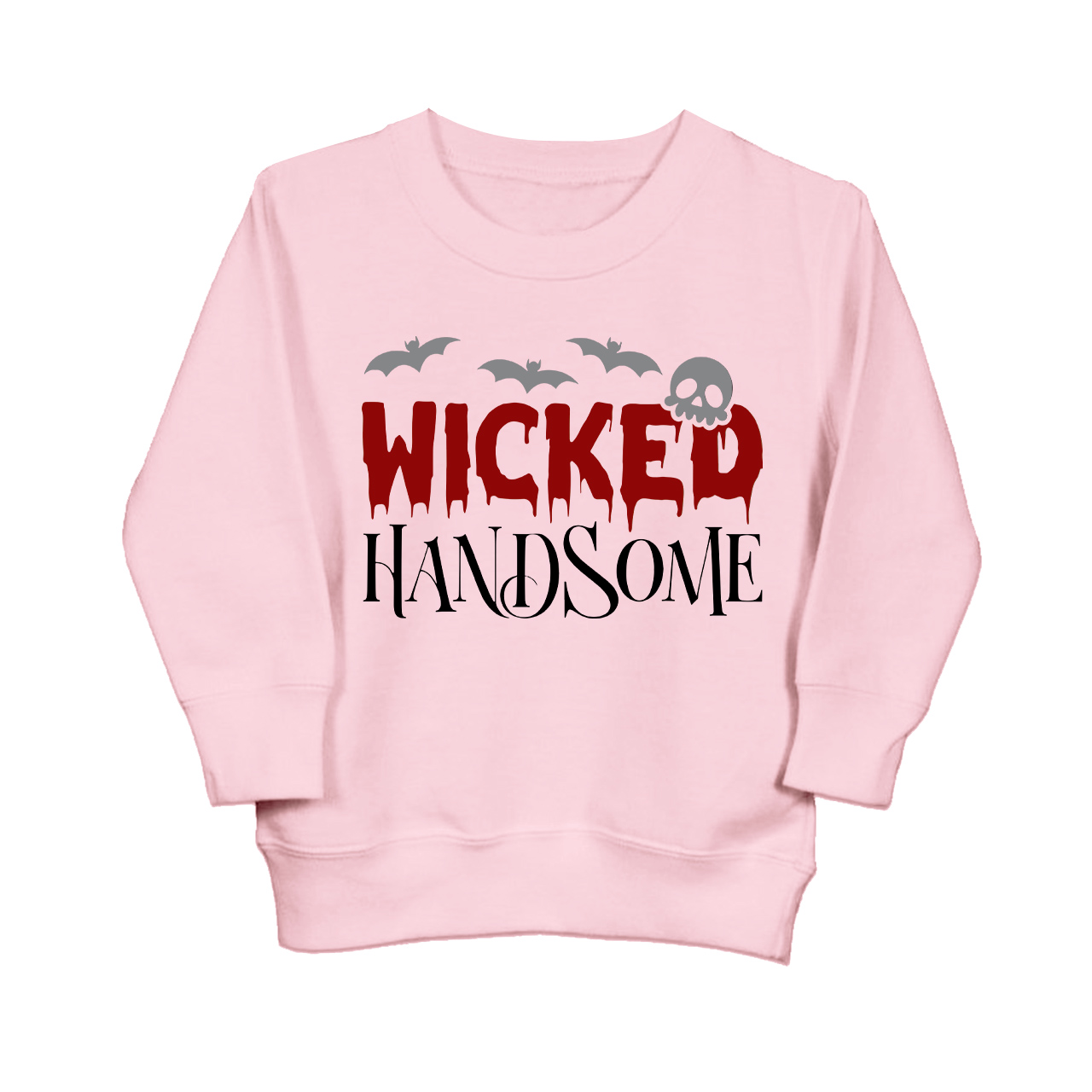 Halloween Wicked Handsome Kids Sweatshirt