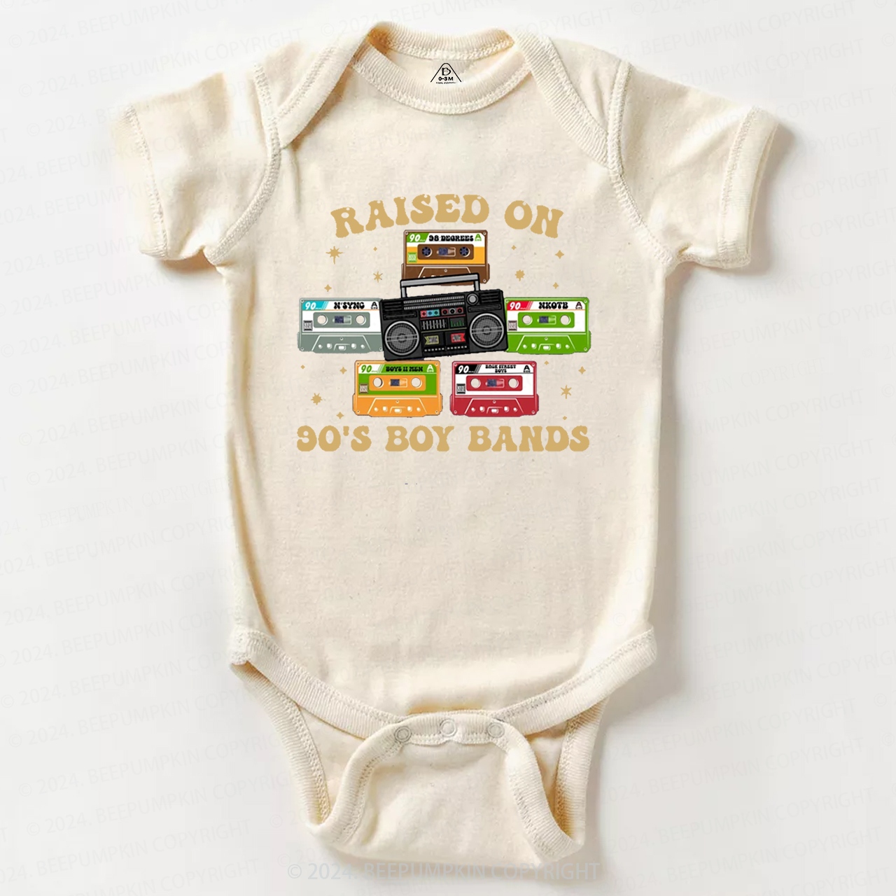 Famous Rock n Roll Band Baby Bodysuit 8