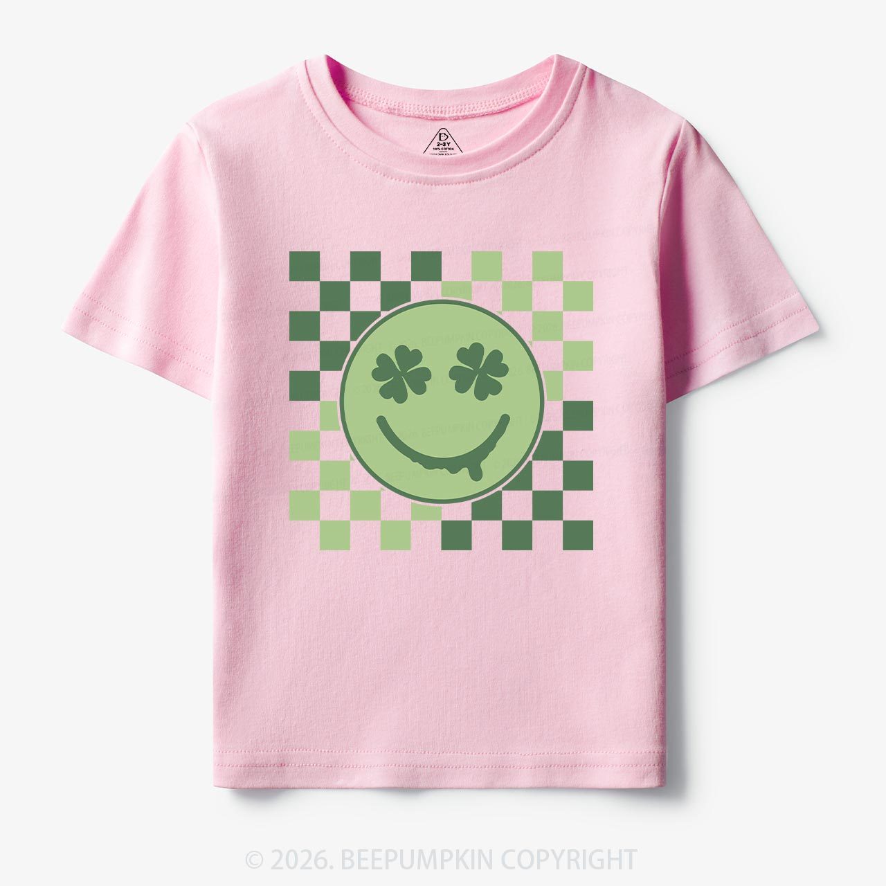 Retro Clover St.Patricks Day Toddler&Kid's Tees Beepumpkin