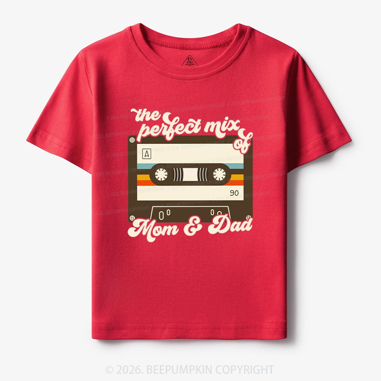 The Perfect Mix of Mom and Dad Toddler&Kid's Tees Beepumpkin