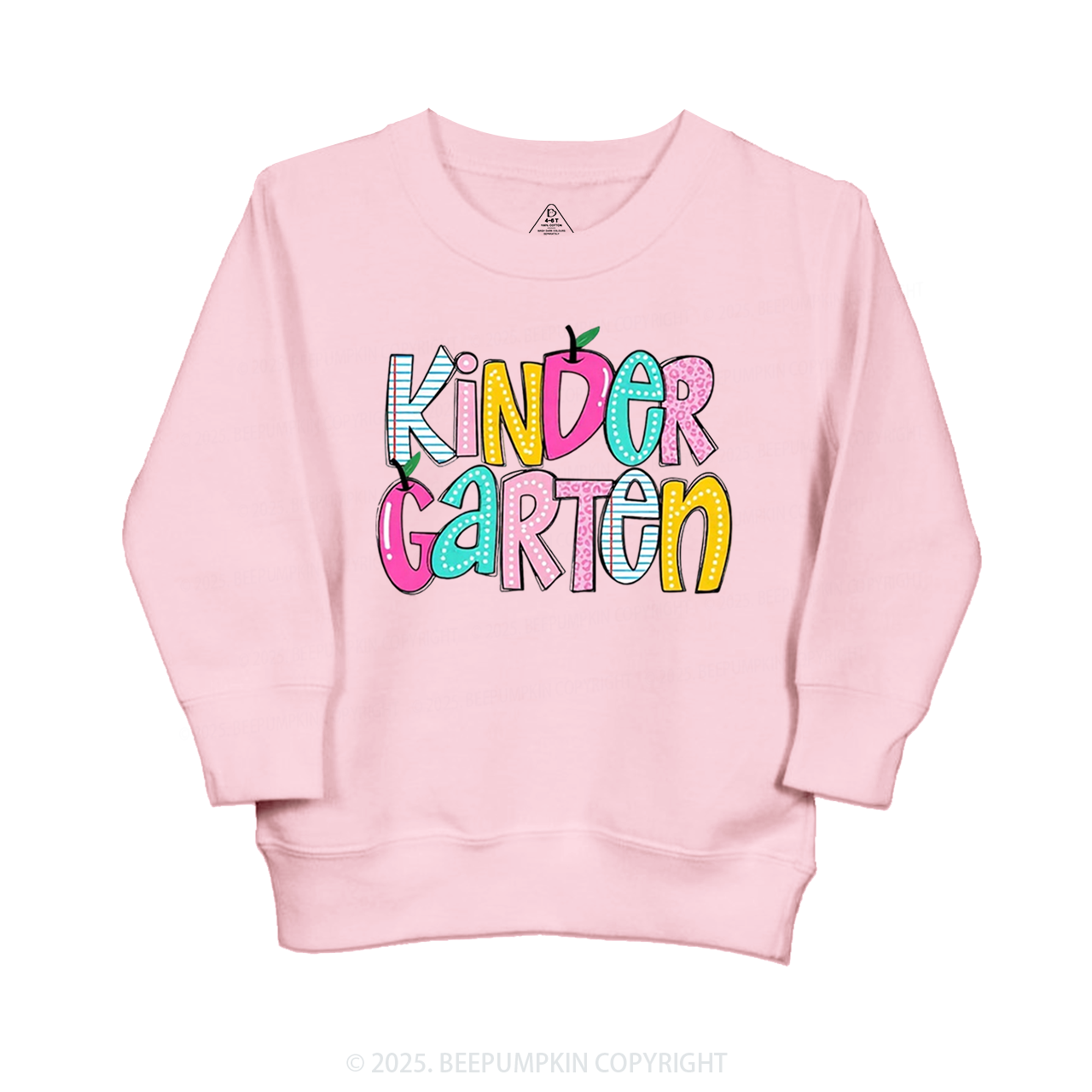 Personalized Colorful Grades Kid's Sweatshirt